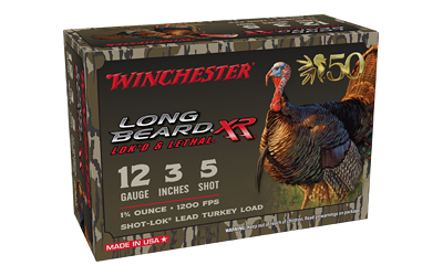 Winchester Long Beard XR turkey load ammunition box