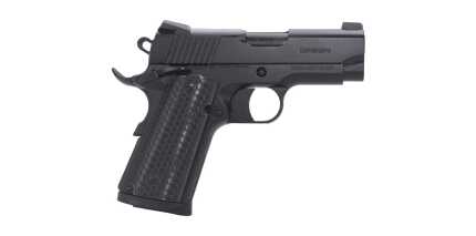 Black Girsan semi-automatic handgun on white background