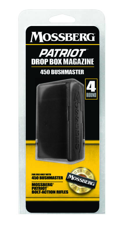 Mossberg Patriot magazine packaging for 450 Bushmaster