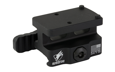 Black American Defense rifle scope mount