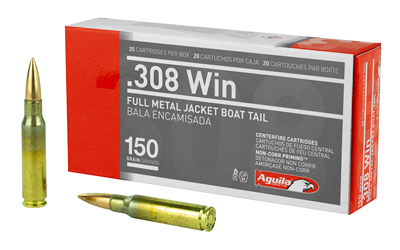 .308 Winchester full metal jacket ammunition box with bullets