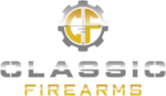 Classic Firearms company logo with crosshair design