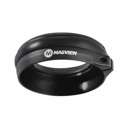 Black Magview lens adapter on white background