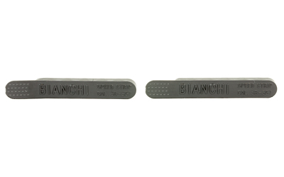 Two gray Bianchi bicycle handlebar grips