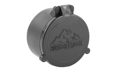 Black round container with 'Boulder Creek' logo