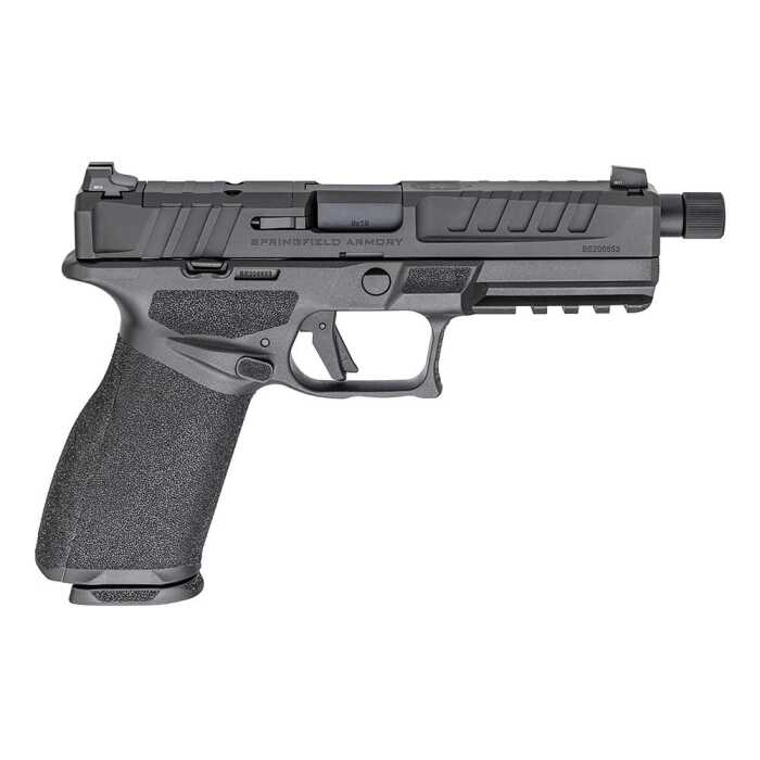 Springfield Armory 9mm pistol isolated on white