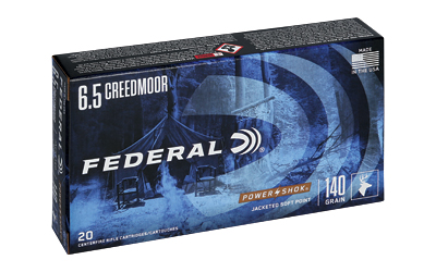 Federal 6.5 Creedmoor ammo box, 140 grain