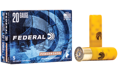 Federal 20 gauge shotgun shells and packaging