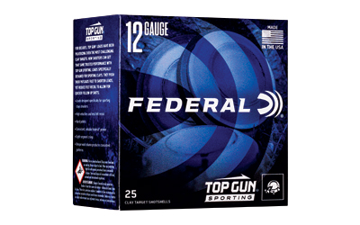 Federal Top Gun 12 gauge ammunition box