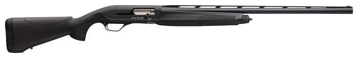 Black Maxus semi-automatic shotgun side view