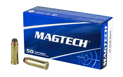 Magtech ammunition box with two bullets