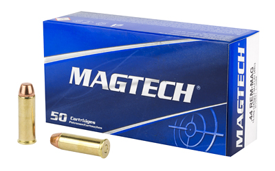 Magtech ammunition box with two bullets