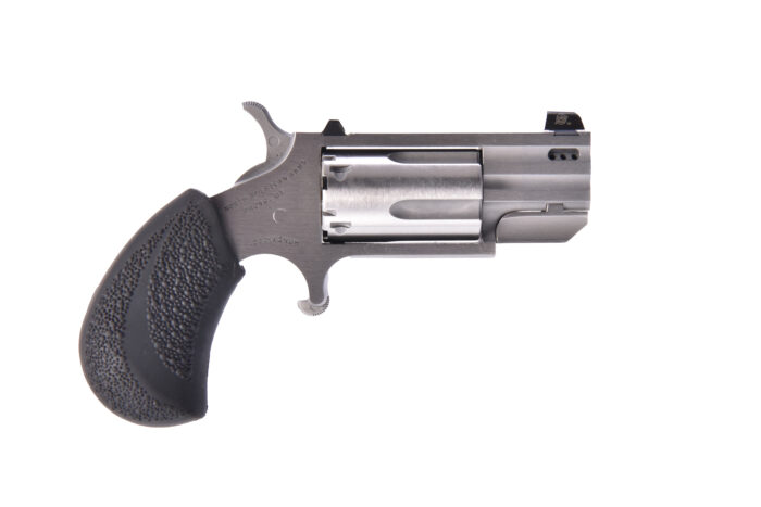 Compact revolver with stainless steel finish