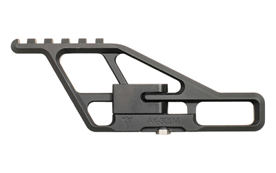 Black tactical rail mount for AK-30VM