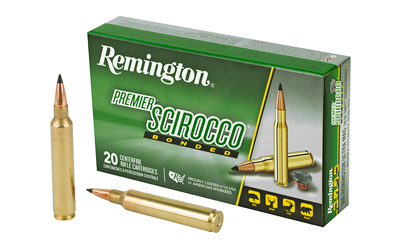 Remington Premier Scirocco bonded bullets in box