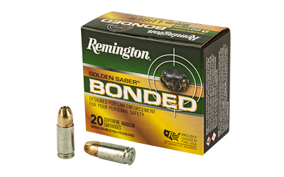 Remington Golden Saber Bonded bullets in box