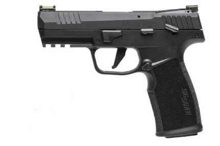 Black Sig Sauer P320 semi-automatic pistol