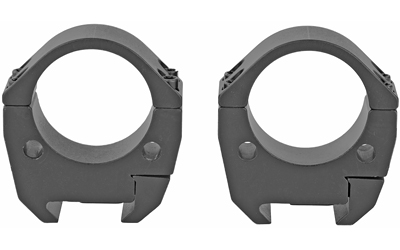 Two gray plastic mounting brackets side by side