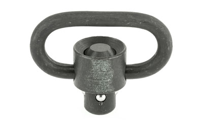 Metal tow hook on white background