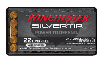 Winchester Silvertip 22 Long Rifle ammunition box