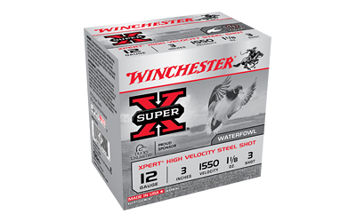 Winchester Super X waterfowl ammunition box