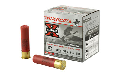 Winchester Super X ammunition box with two shells