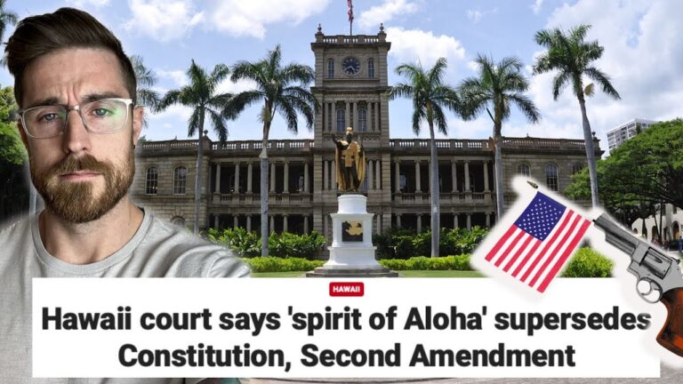 Is The Hawaii Supreme Court's 'Aloha Spirit' Consistent With A Republican Form of Government?