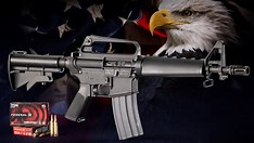 Rock River Arms A1 Carbine SBR with 10.5-inch barrel and triangular handguard