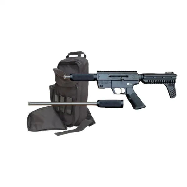 Just Right Carbine JRC Spark Survival Takedown Rifle 9mm Luger 15rd Glock Magazine 17" Threaded Barrel Black with Bag