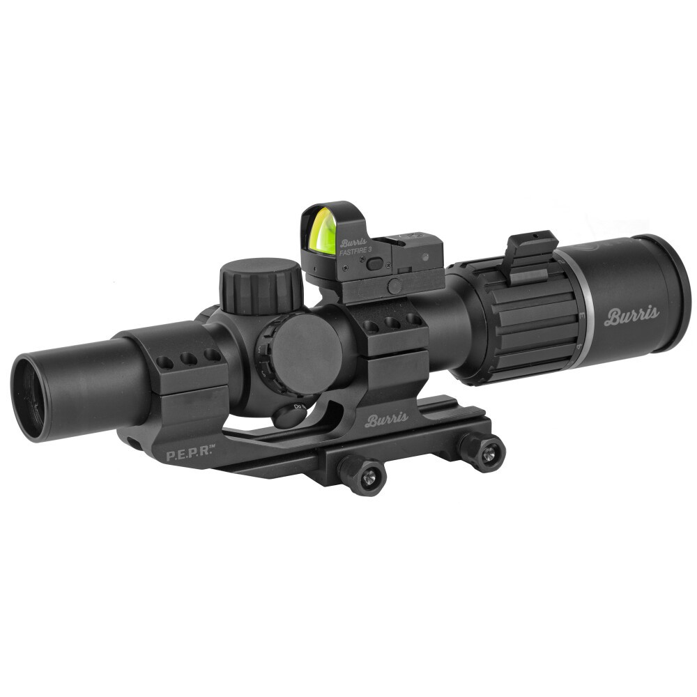 153204.jpg Burris RT-6 Rifle Scope FastFire E Green Dot Sight Tactical Kit 1-6x24 30mm SFP Ballistic 5X Illum Black