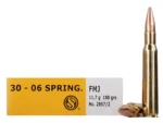 Mag-Tech/Sellier- Bellot Sellier & Bellot Rifle Ammunition .30-06 Sprg 180 gr FMJ 2675 fps 20/ct - alternate view 2