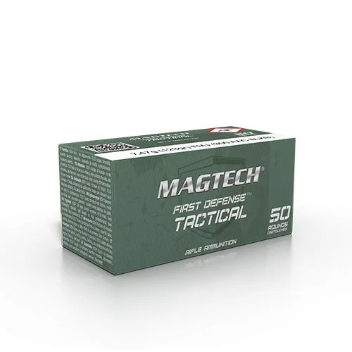 Magtech Ammunition CompanyInc Magtech First Defense Tactical Rifle Ammunition .300 Blackout 123gr FMJ 2230 fps 50/ct