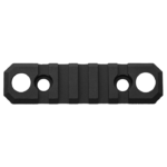 Grovtec Picatinny Rail 5-Slot M-LOK 3.1" with Push Button Base Black