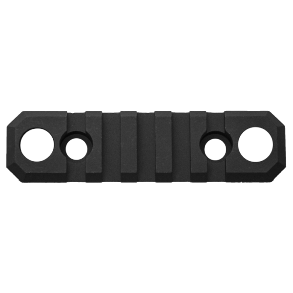 Grovtec Picatinny Rail 5-Slot M-LOK 3.1" with Push Button Base Black