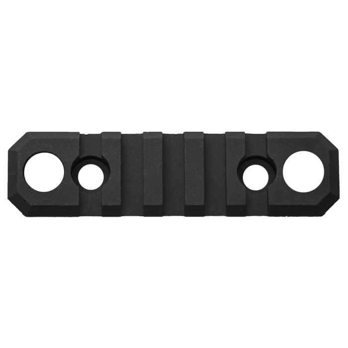 30192_nx0si91zgh0jz6ia.png Grovtec Picatinny Rail 5-Slot M-LOK 3.1" with Push Button Base Black