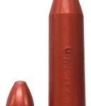 Carlson's Snap Caps .308 caliber, two red snap caps standing upright