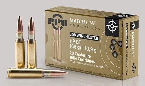 Prvi Partizan PPU .308 WIN MATCH 168GR HPBT 20/200
