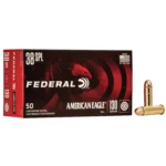 Federal Cartridge Co. American Eagle Handgun Ammunition .38 Spl 130 gr. FMJ 890 fps 50/ct