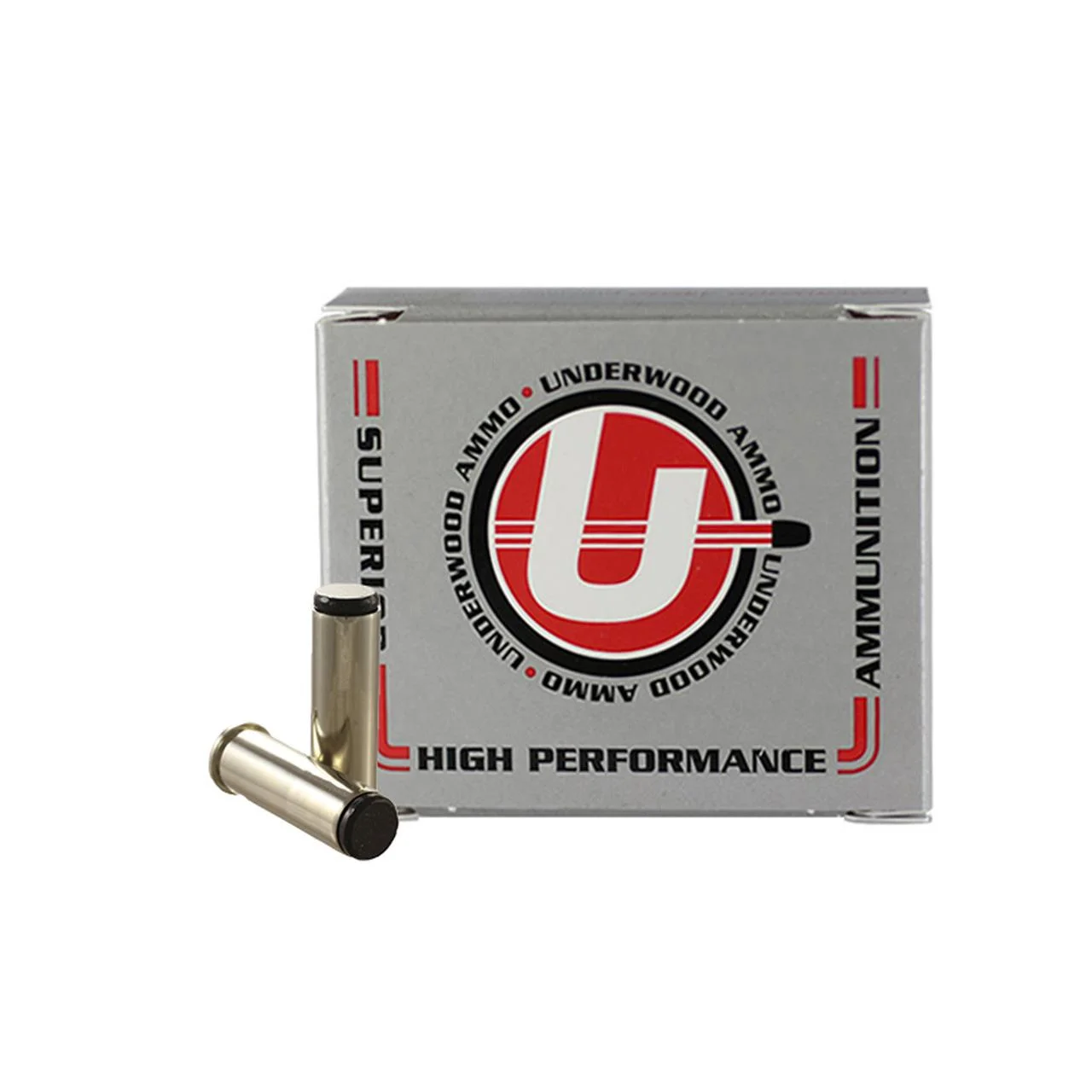 38-spl-150gr-lead-wadcutter-handgun-ammo-primary Underwood Ammo Lead Wadcutter Handgun Ammunition, silver box with two cartridges