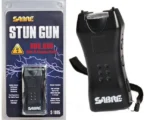 Security Equipment Corporation Sabre 600000 Volt Mini-Stun Gun with LED - Black