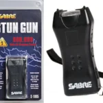 Security Equipment Corporation Sabre 600000 Volt Mini-Stun Gun with LED - Black