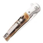 Bear & Son Cutlery Bear & Son Rancher Sideliner Folding Knife 3-3/8" Drop Point Blade Stag Bone - alternate view 2