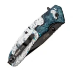 Bear & Son Cutlery Bear & Son Sideliner Folding Knife 3-1/2" Clip Point Blade TrueTimber Rift Blue - alternate view 2
