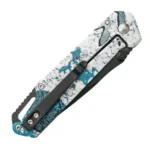 Bear & Son Cutlery Bear & Son Brisk 3.0 Medium Folding Knife 2-7/8" Drop Point Blade TrueTimber Rift Blue - alternate view 2