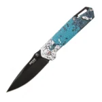 Bear & Son Cutlery Bear & Son Brisk 3.0 Medium Folding Knife 2-7/8" Drop Point Blade TrueTimber Rift Blue