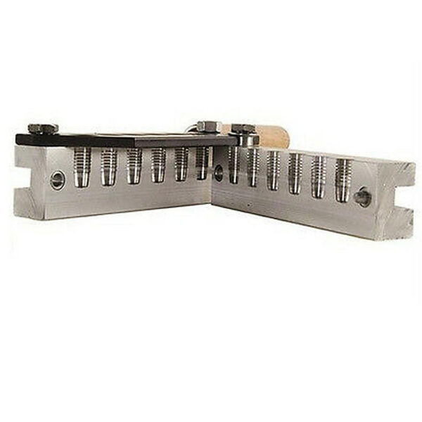 Lee Semi-Wadcutter Pistol Mould (Handles Sold Separately) - 6 Cavity .358" 158 gr