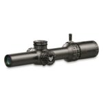 10 Ring Swampfox Arrowhead LPVO Series Rifle Scope - 1-10x24 30mm SFP Red IR BDC Black