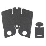 Hogue Wrapter Rubber Adhesive Grip for SIG SAUER P320 Full Size Models (X5 Grip Module) - Black