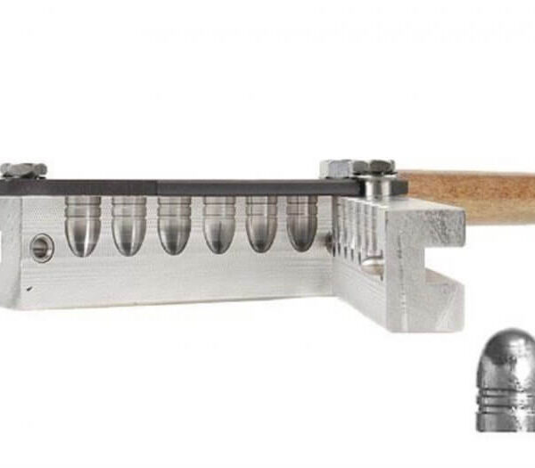 Lee Round Nose Pistol Mould - 6 Cavity (Handles Sold Separately) .452" 228 gr