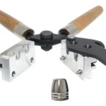 Lee Round Flat Nose Pistol Mould - Double Cavity (Handles Included) .356" 95 gr